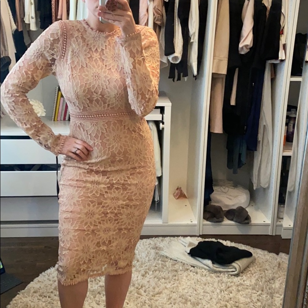 Pretty little thing midi dress